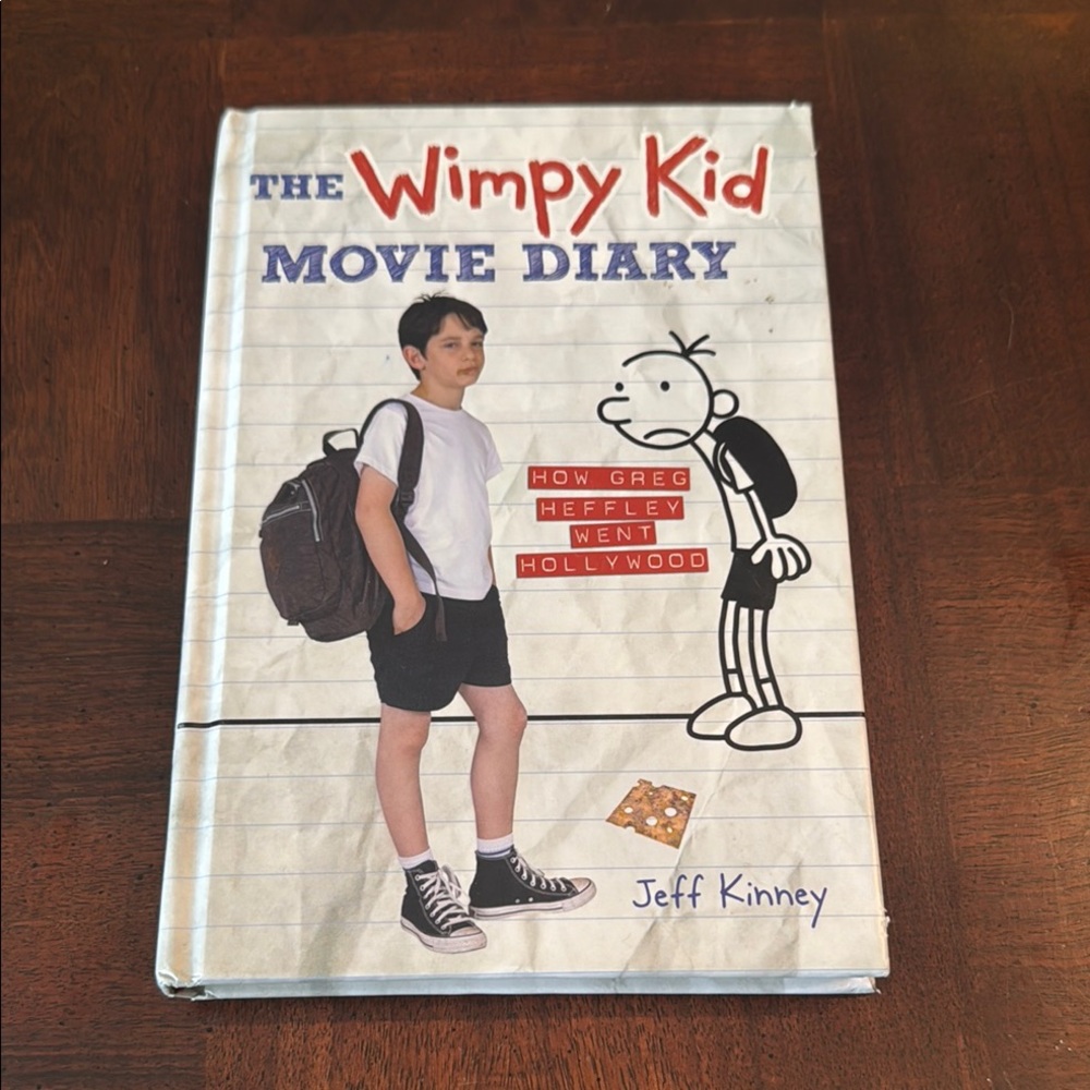 The Wimpy Kid Movie Diary Book How Greg Heffley Went to Hollywood Book